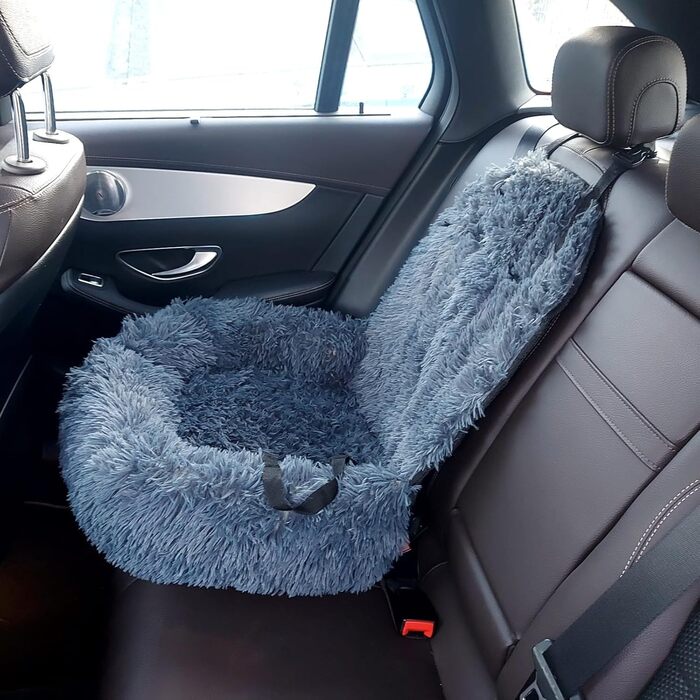 Ортопедичний автокрісло для собак Pfoten&Nasen® 2 в 1 (50x79x33 см, бежевий) для великих, середніх та маленьких собак