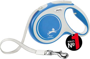 Flexi Comfort L рулетка для собак до 60 кг, 5 м (Блакитна)
