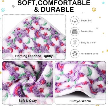 М'яка ковдра для морських свинок Namalu: водонепроникна, з флісу, 60x40 см