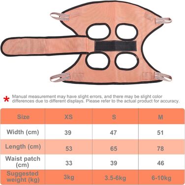Гамак для тварин Bhoulandi: зручний гамак для котів та собак, дихаючий матеріал, клямки, армійний зелений, розмір M (M, рожевий)
