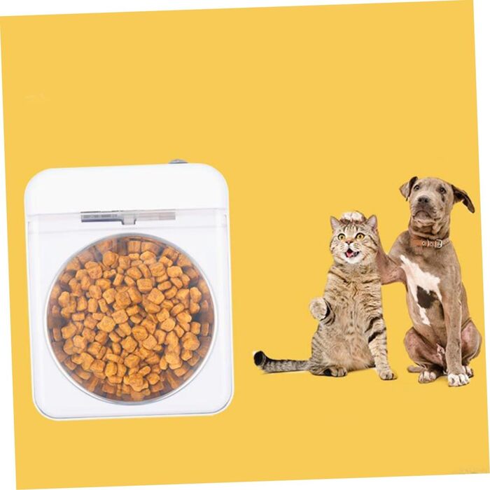 Автоматичний годівниця для котів та собак Kisangel з інфрачервоною індукцією, велике завантаження, антиковзаюча основа