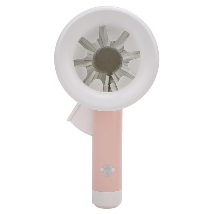 Набір для миття лап собак, портативна мийка для чистих лап, знімні силіконові щітки, рожевий колір