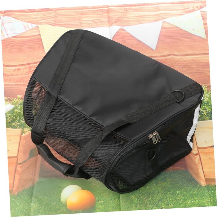 Дихаюча переноска для тварин FRCOLOR Mesh L - м'яка сумка-переноска для собак та котів з 4-сторонньою вентиляцією, для подорожей, комфортна переноска для маленьких тварин