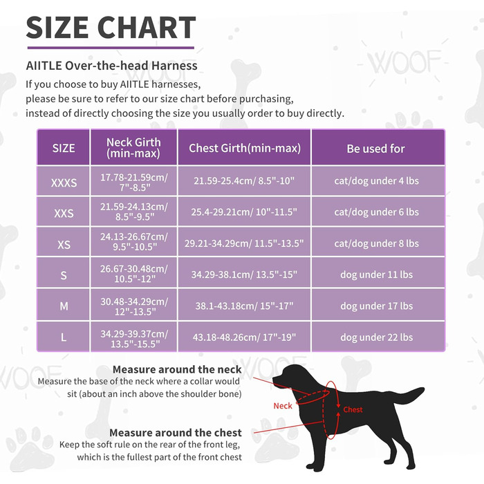 Нашийник та поводок для цуценят, комплект для прогулянок, нашийник-трансформер, м'який, дихаючий, аксесуари для домашніх тварин, світловідбиваючі смуги, для дуже маленьких собак та котів, XXXS (Обіх: 21.5 - 25.5 см)