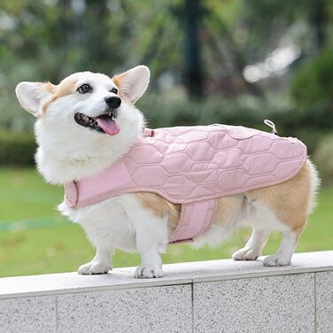 Зимовий одяг для собак: теплий, вітронепроникний зимовий жилет/манта для собак, комфортна куртка для маленьких, середніх та великих порід (сірий)