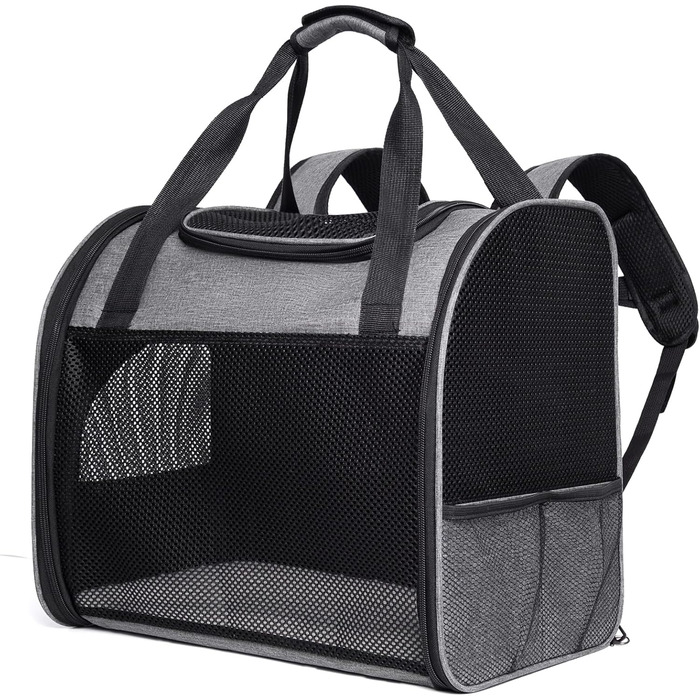 Рюкзак для кота з вікном, складаний рюкзак для собак, переноска для тварин до 8 кг