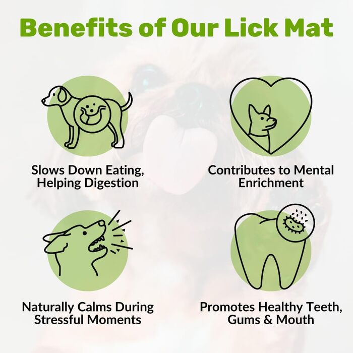 NutriPaw Килимок-іграшка для собак | Заспокійливий повільний дозатор корму для тривоги, нудьги та травлення | Без BPA, придатний для миття в посудомийній машині | Для ласощів, вологого корму та добавок (2 шт.) 2 упаковки