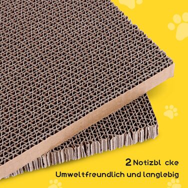 Картонна кігтеточка для котів, будиночок-кігтеточка 30x30x30 см, кігтеточки для котів, будиночок для котів з гофрокартону