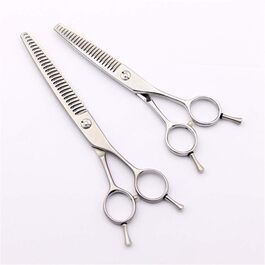 Ножиці для грумінгу тварин, ножиці для розрідження шерсті, професійні ножиці для собак, фірмові ножиці для грумінгу, 6