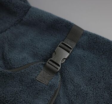 Халат для собак Kerbl, блакитний, XL, довжина спини 70 см, колір navy