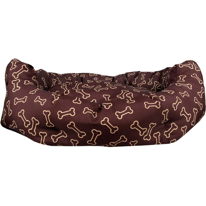 М'яке ліжко для котів та собак середніх розмірів Bestlivings, ліжко для тварин, різні дизайни, легко миється, міцне та стійке до подряпин (80x65 см, кістка)