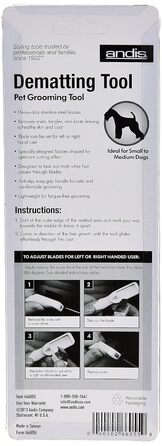 Машинка для грумінгу домашніх тварин Andis Fell-Entfilzer, зелена, 1 шт.