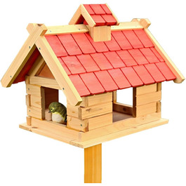 Дерев'яний годівничка для птахів Vogel-Villa, 44x34x37 см