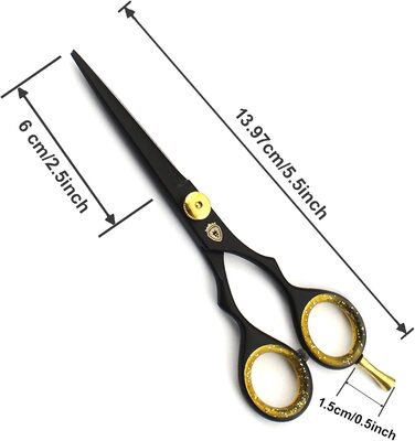 SHARPY Професійний набір для стрижки волосся, 2 шт., ножиці для філірування, 14 см, з бритвою, ручна робота з японської сталі J2, подарункова коробка