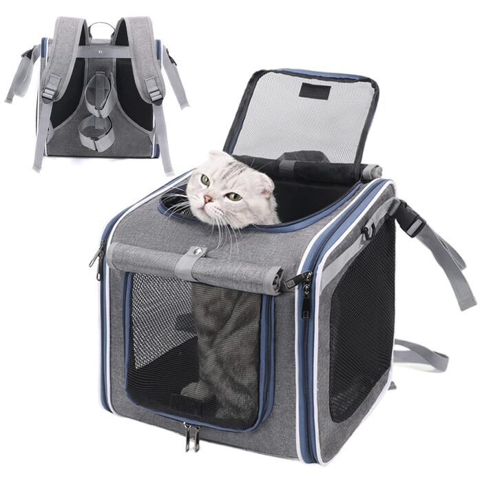 Фаркоп-кошик для собак Yplkm, складаний та портативний | Рюкзак для велосипеда для собак - для безпечних активностей на природі, поїздок, прогулянок, сімейного велоспорту