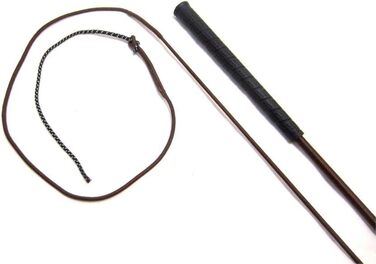 Вертикальна батогом для коней 120/100 см - 3 кольори, для роботи на землі, верхової їзди, свободи, чорний колір, довжина 100 см