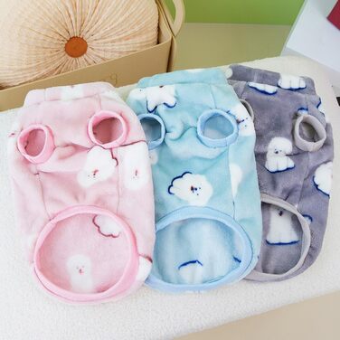 Теплий флісовий піджак для собак Zunea (середній, сірий) - коргі, такса, джек рассел, для холодної погоди