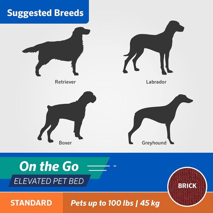 Крізьоме для домашніх тварин Coolaroo On The Go, стандарт, цегляний (кораловий), 91x91x20 см