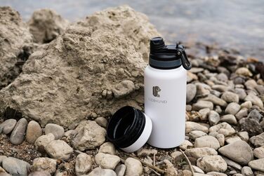 Термопляшка для собак Liebhund ThermoBott 700мл з мискою - ізольований нержавіючий сталь