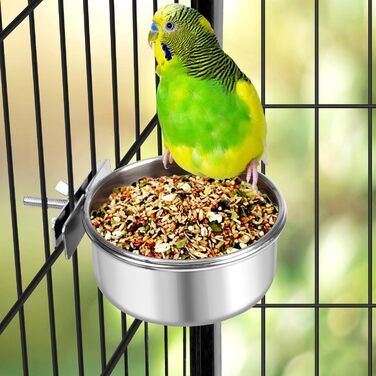 Миски для собак Reshiho з нержавіючої сталі, 2 шт. - годівниця для собак, котів, кроликів, птахів та інших дрібних тварин