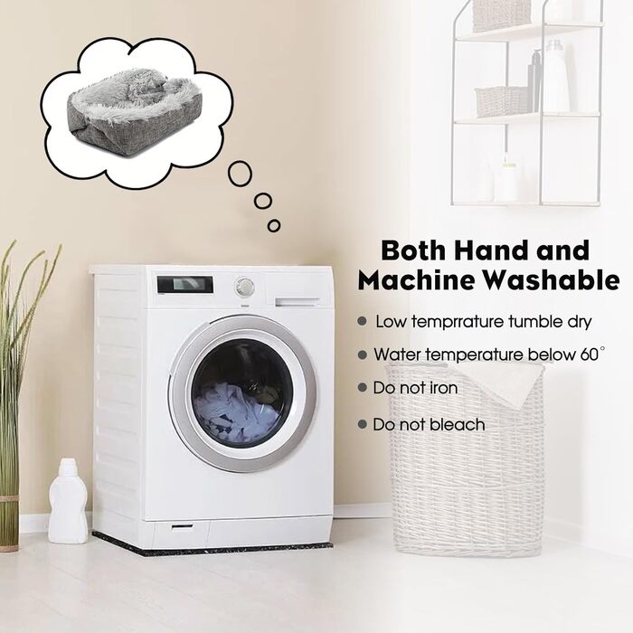 Килимок-лежанка для котів та собак середніх порід, 2-в-1, плюшевий, теплий, самонагрівальний, для дому