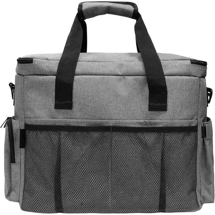 MYDAYS Сумка для собак, багаж для тварин, дорожня сумка на вихідні з мискою (сіра)