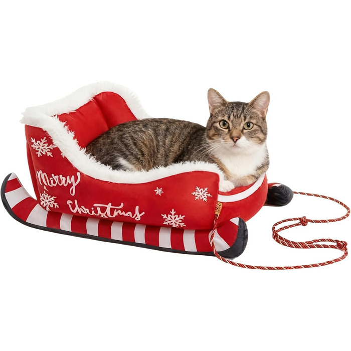 Ліжко-собаче гніздо Hautierbett, 50/65/81 см. Тепле ліжко для собак та котів, ідеальне для зимових свят. Підходить для собак, котів та інших тварин.