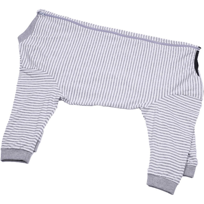 Комбінезон для собак Yeapeeto, 6XL, сірий: для відпочинку, захисту від алергії, випадання шерсті, запобігання лизання ран, альтернатива конусу