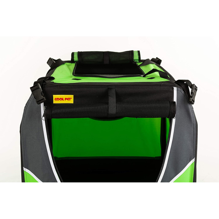 Транспортна переноска для собак та котів, 91x64x64 см. Переноска для собак, переноска для котів, клітка для тварин, переноска для подорожей, клітка для відпочинку (світло-зелена)