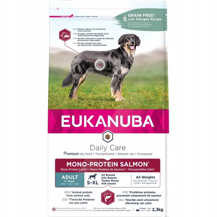 Сухий корм для собак Eukanuba з лососем, 12 кг