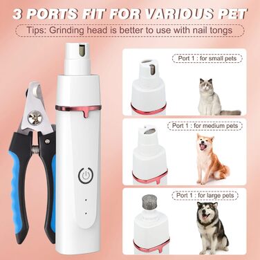 Машинка для стрижки собак Leise, 4 в 1: стрижка тіла, обличчя, вух, подушечок лап. Ідеальна для собак та котів.