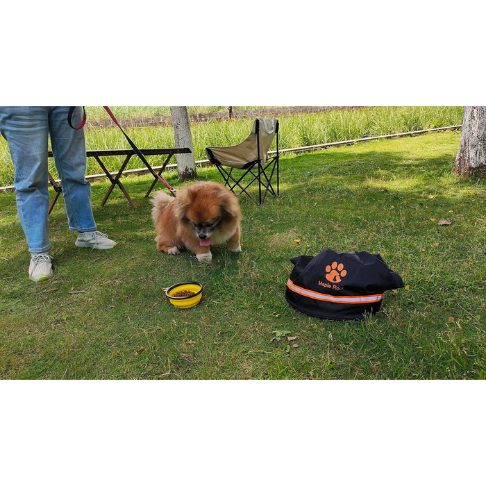 Сумка-переноска для тварин Maple Rock, 20 л, для подорожей, кемпінгу, з контейнером для корму, 84 чашки