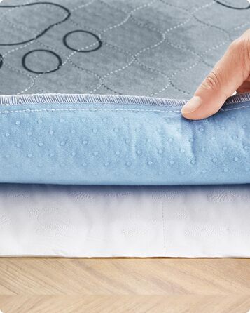 Підстилка для собак Feandrea, 2 шт. в наборі, XL (122 x 91 см), сіра, водонепроникна, супер поглинаюча, не слизька, для цуценят та собак