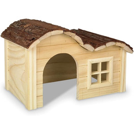 Будиночок для гризунів дерев'яний Nobby WOODLAND Jessi 42,5x27x22 см