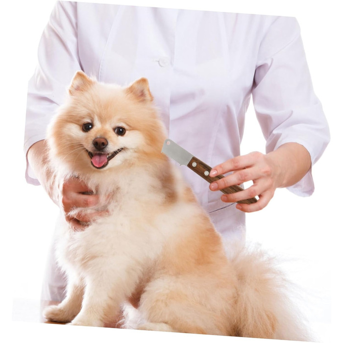 Видалення шерсті для собак: щітка-трімер з 2 металевими щітками для видалення підшерстка та відмерлого волосся