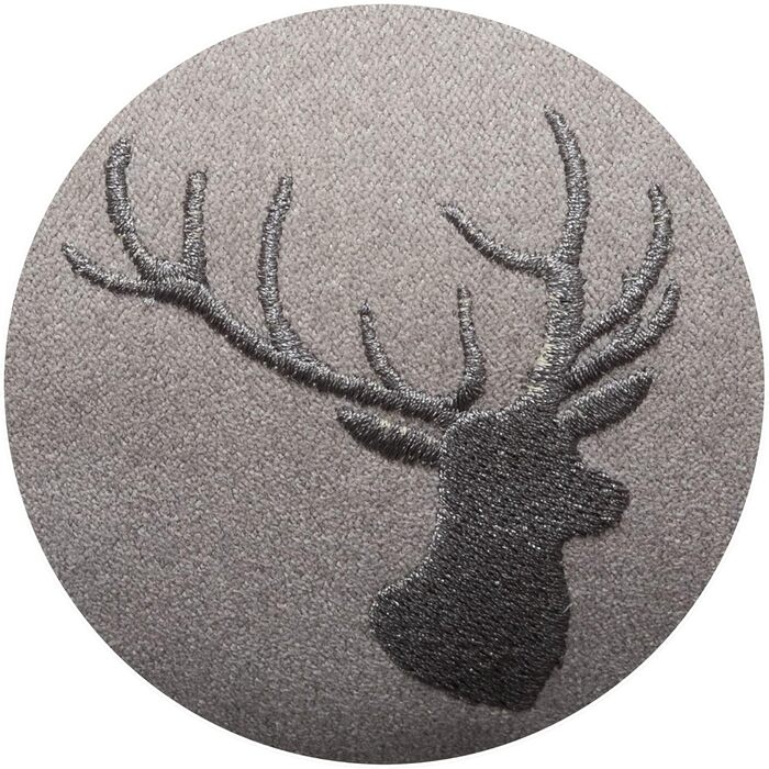 Тріксі Ле́ні - лежанка для собак, 60x50 см, пісок/сірий - зручне місце для сну, кошик для собак середніх порід, неслизька та пральна - 37993