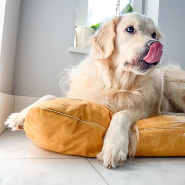 Подушка для собак, м'яка, з велюру, 70x100 см, зелена, для середніх собак