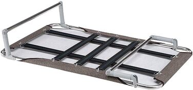 Ліжко для собак Ferplast Dream 80 - зручне ліжко з міцного алюмінію, 84 x 54 x 18 см, Taupe