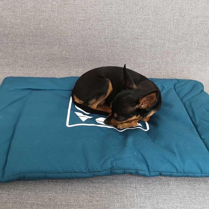 Портативна лежанка для собак Univok, килимок для собак, миється, блакитно-зелений колір