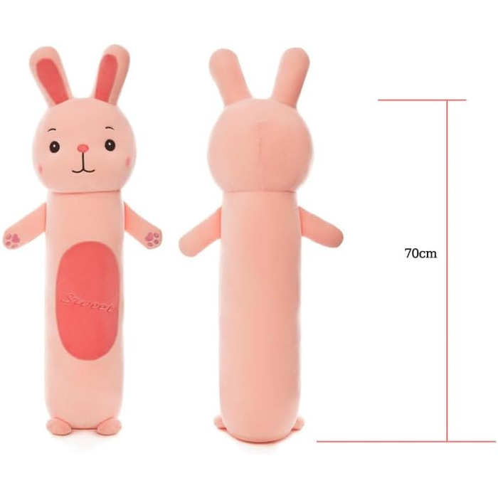 М'яка іграшка-подушка Хаскі, 80 см, м'який плюш, іграшка для сну, декоративна подушка для дому