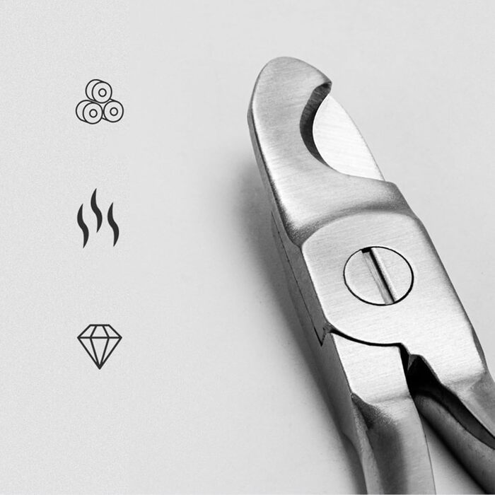 Професійні ножиці для стрижки кігтів собак - прецизійні, з неслизьким покриттям, для великих та середніх порід, котів та інших домашніх тварин. Ідеально для догляду вдома та в подорожах