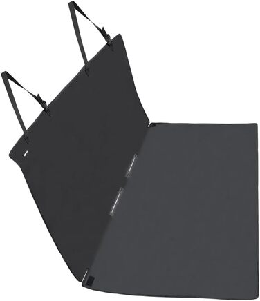 Чохол на сидіння автомобіля для собак Amazon Basics, 119 x 142 см, чорний