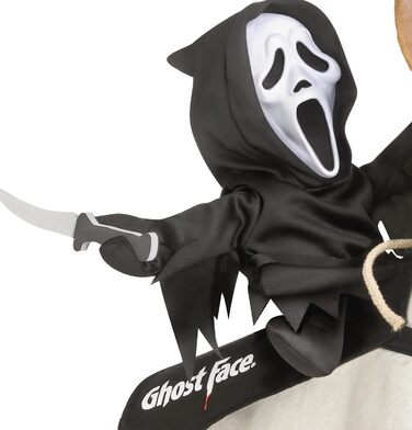 Костюм для домашніх тварин Fun World Ghost Face Rider, чорний, розміри L, XL