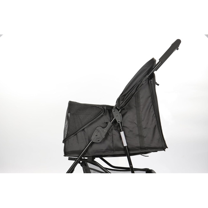 Візок для собак Сенна сірий (чорний)