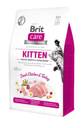 Сухий корм Brit Care Cat Grain-Free для кошенят, 7 кг