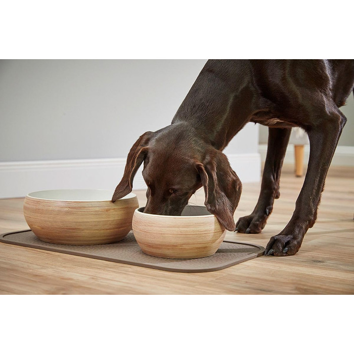 Тарілка для собак Wolters Diner Stone XL - 2,0 л (250 мл, коричнева)