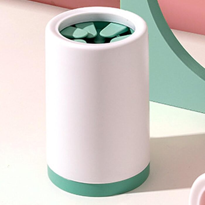 Очищувач лап для собак, мийка лап, видалення бруду, для собак, глибоке очищення, миється, зелений Grand