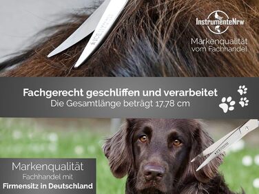 Ножиці для стрижки шерсті собак, вигнуті, 8 дюймів, мікрозубчасті