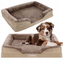 Ортопедичне ліжко для собак Lovedog, багатоколірне, 70 см x 55 см