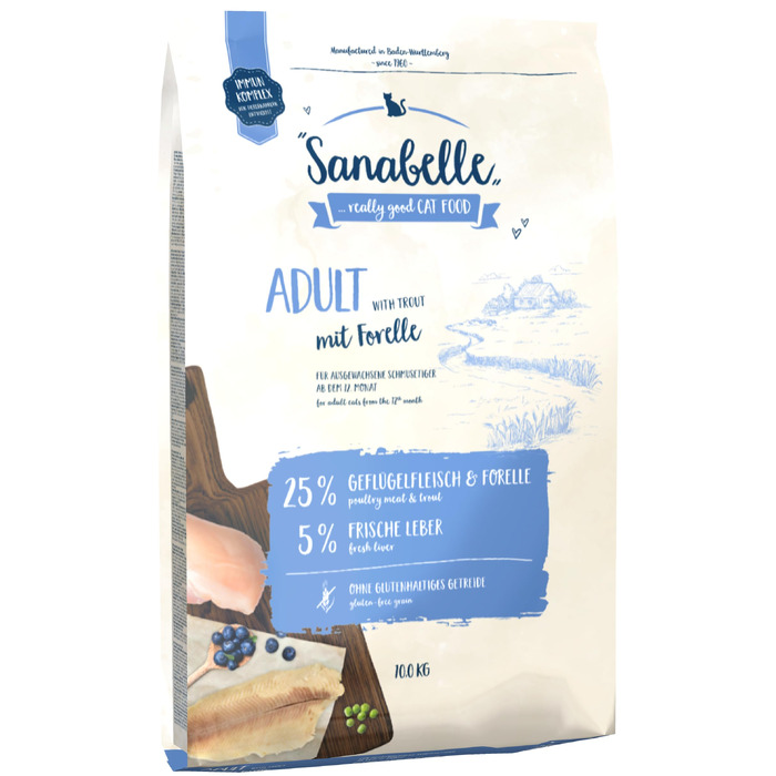 Корм для котів Sanabelle Classic Lachs Forelle з лососем та фореллю